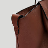 DeMellier - The Midi Brooklyn Warm Brown Small Grain