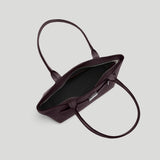 DeMellier - The New York Shoulder Bordeaux Small Grain