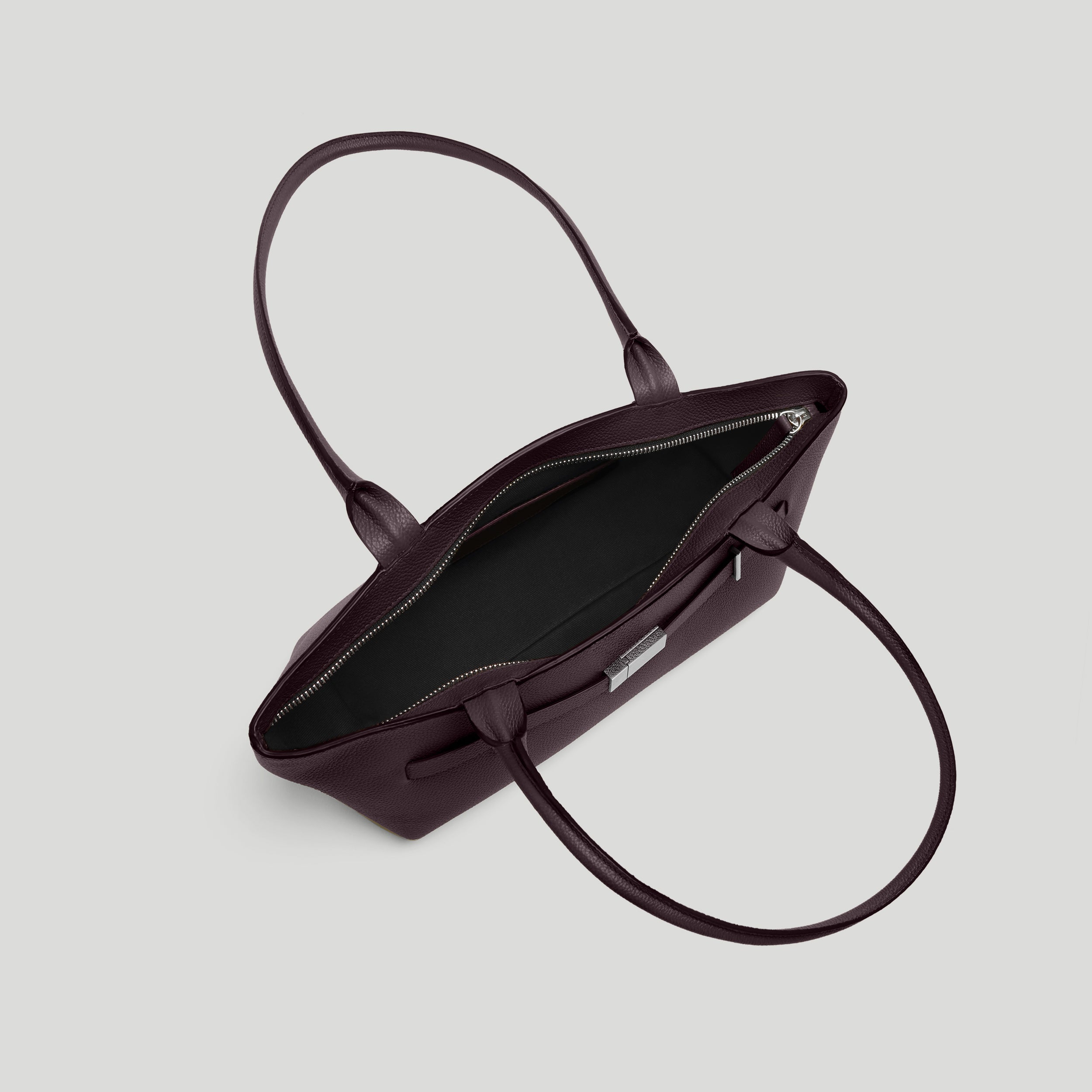 DeMellier - The New York Shoulder Bordeaux Small Grain