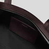 DeMellier - The New York Shoulder Bordeaux Small Grain