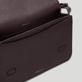 DeMellier - The New York Crossbody Bordeaux Small Grain