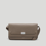 DeMellier - The New York Crossbody Dark Taupe Small Grain