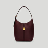 DeMellier - The Siena Bucket Burgundy Small Grain