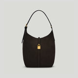 DeMellier - The Siena Bucket Dark Chocolate Suede