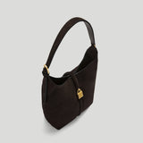 DeMellier - The Siena Bucket Dark Chocolate Suede