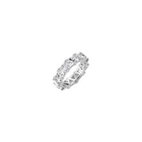 Dorsey - THEODORA DOUBLE TRILLION RING, SILVER