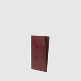 Metier - Thin Travel Wallet Buffalo Dark Cherry