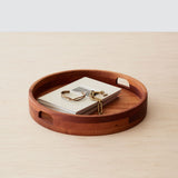 The Citizenry - Tikal Round Wood Tray - Granadillo