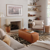 The Citizenry - Torres Leather Bench