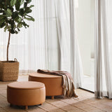 The Citizenry - Torres Leather Storage Ottoman - Medium & Large