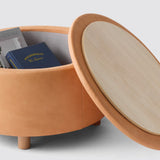 The Citizenry - Torres Leather Storage Ottoman - Medium & Large