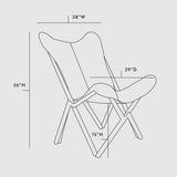 The Citizenry - Palermo Tripolina Chair - Base Only