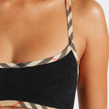 Hunza G x Burberry - Burberry x Hunza G Tyler Bikini - Black/Check