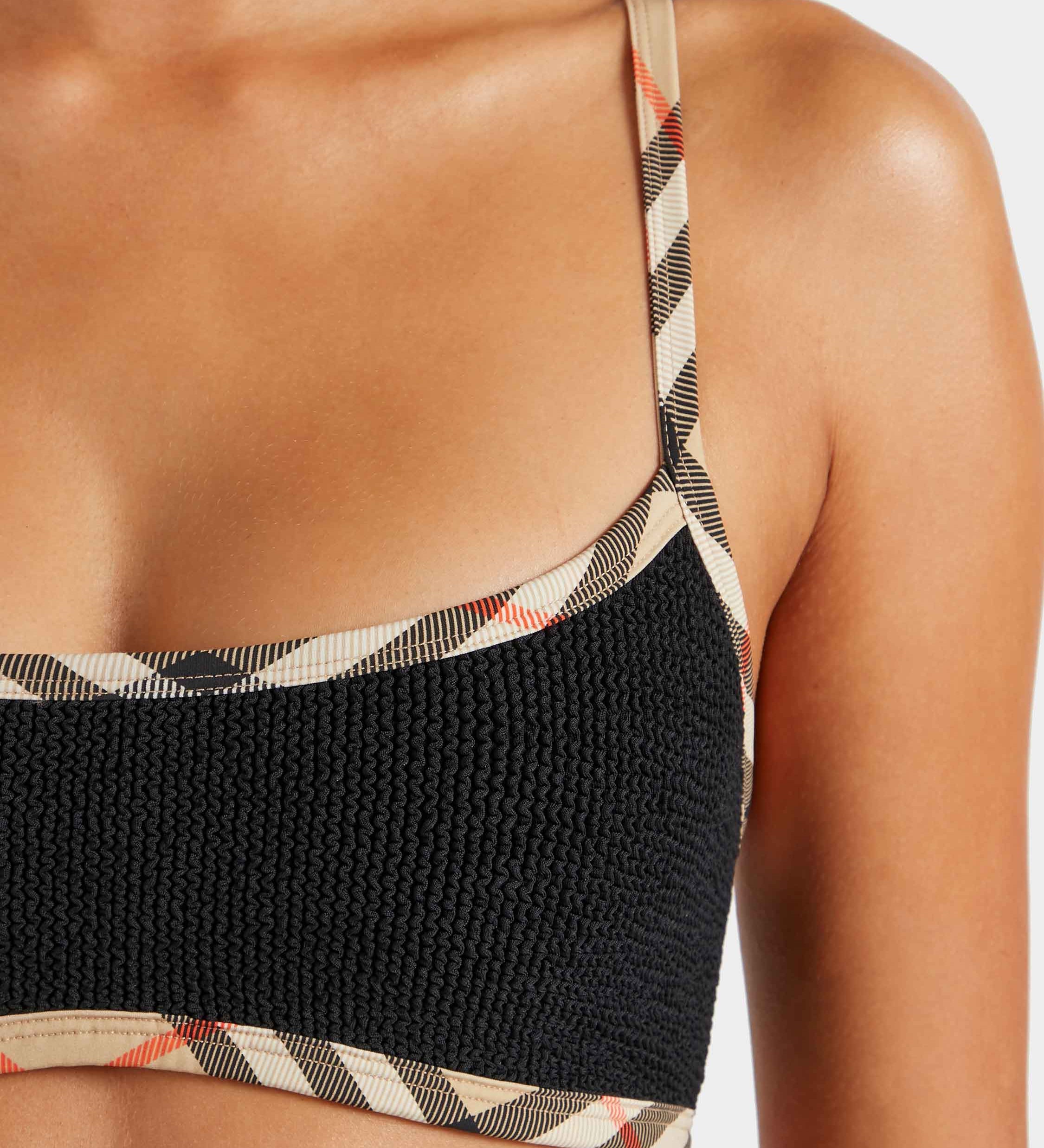 Hunza G x Burberry - Burberry x Hunza G Tyler Bikini - Black/Check