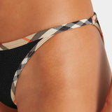 Hunza G x Burberry - Burberry x Hunza G Tyler Bikini - Black/Check