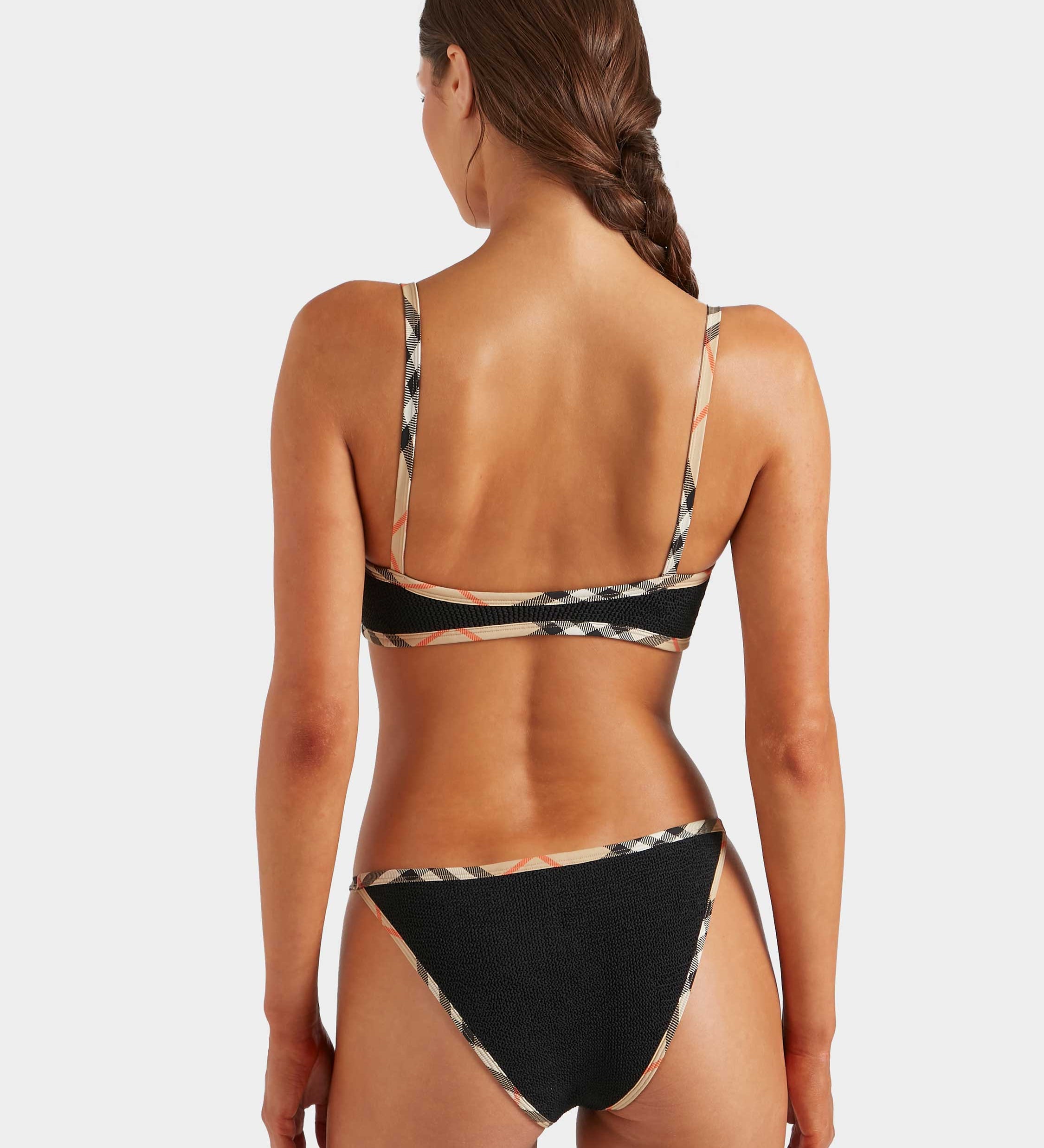 Hunza G x Burberry - Burberry x Hunza G Tyler Bikini - Black/Check