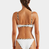 Hunza G x Burberry - Burberry x Hunza G Tyler Bikini - White/Check