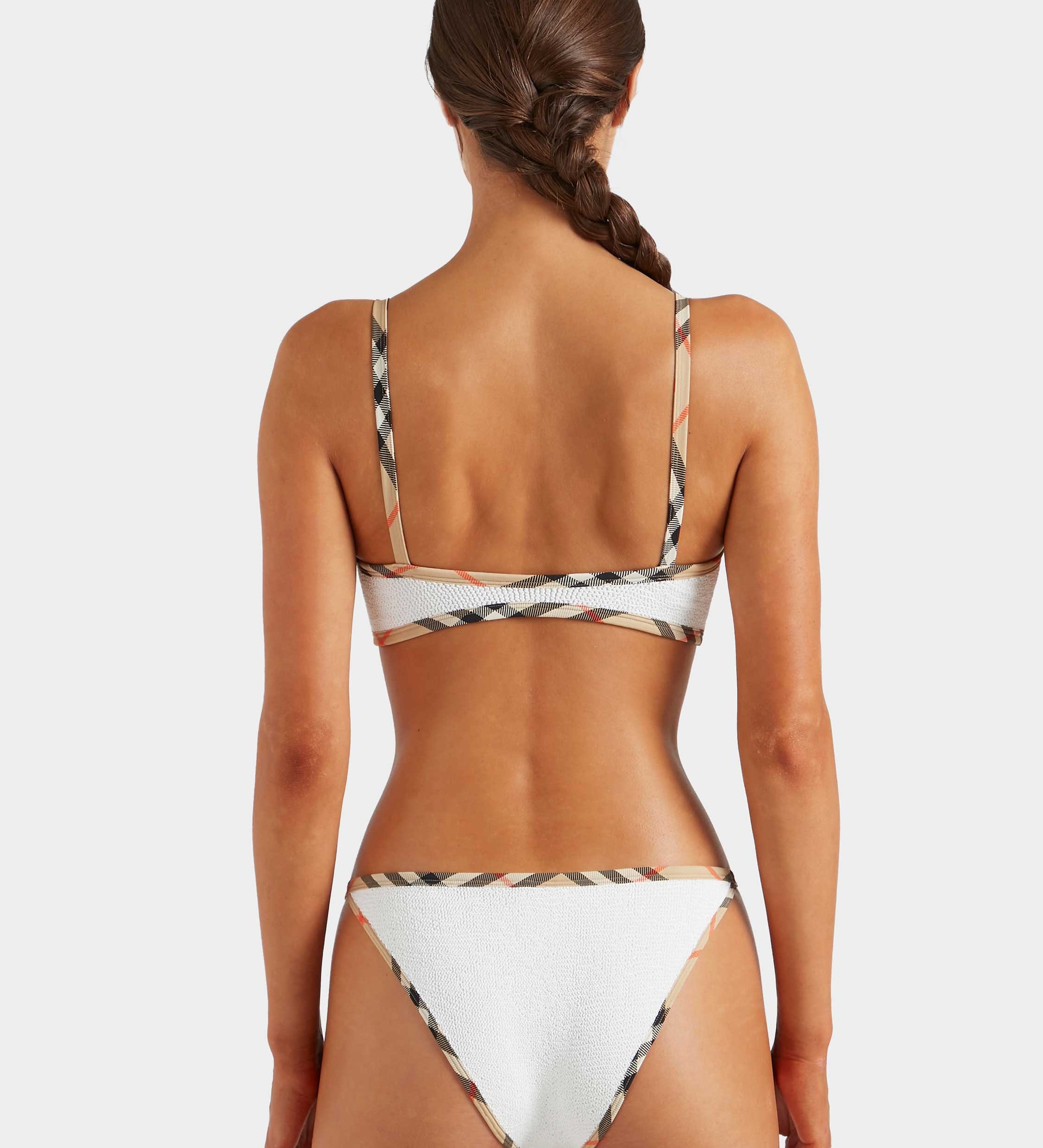 Hunza G x Burberry - Burberry x Hunza G Tyler Bikini - White/Check