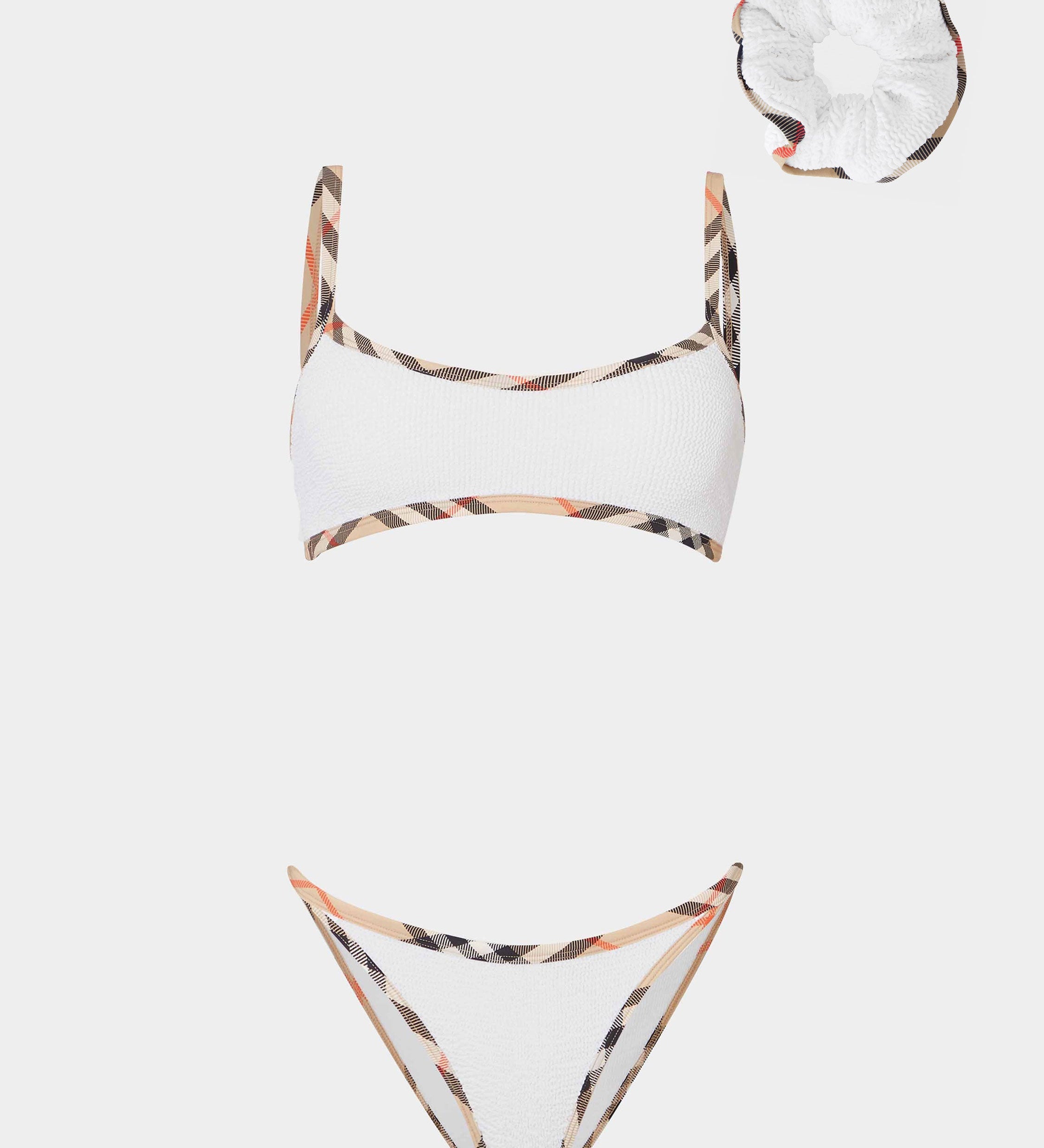 Hunza G x Burberry - Burberry x Hunza G Tyler Bikini - White/Check