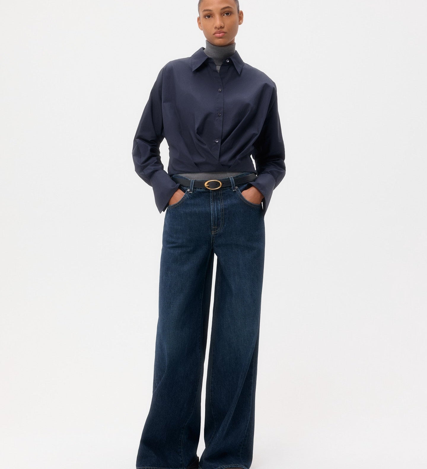 TWP - Tiny Dancer Jean in Dark Wash Denim