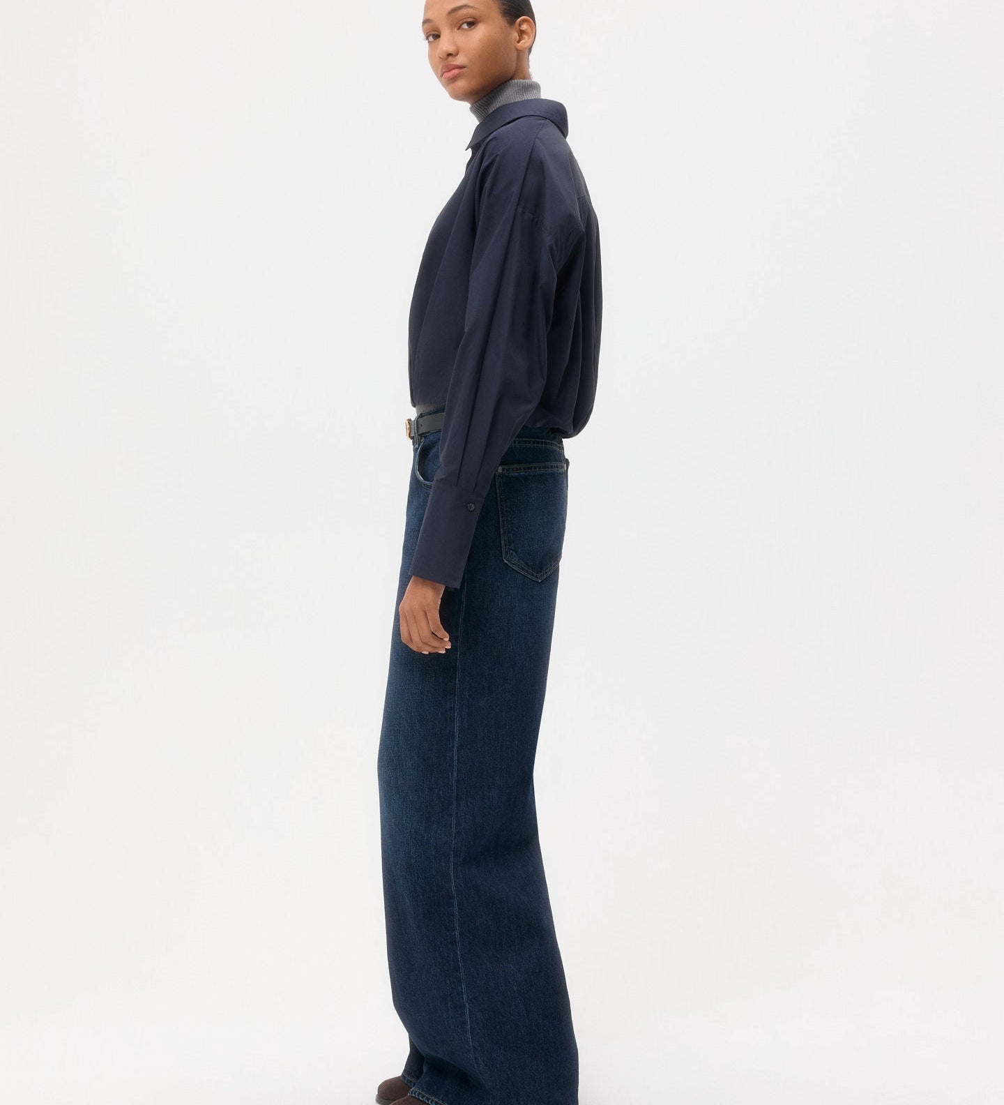 TWP - Tiny Dancer Jean in Dark Wash Denim