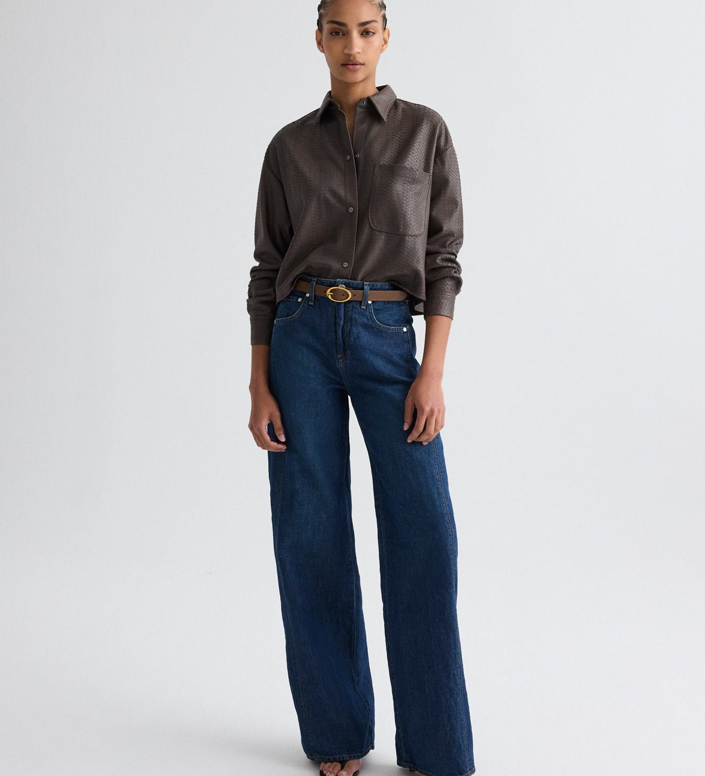 TWP - West 11th St. Jean in Linen Cotton Denim