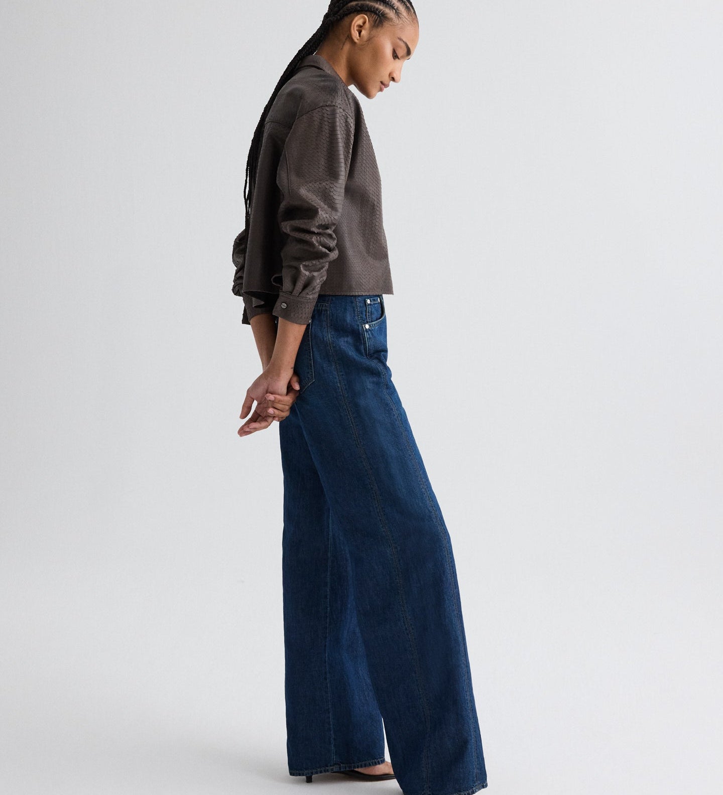 TWP - West 11th St. Jean in Linen Cotton Denim