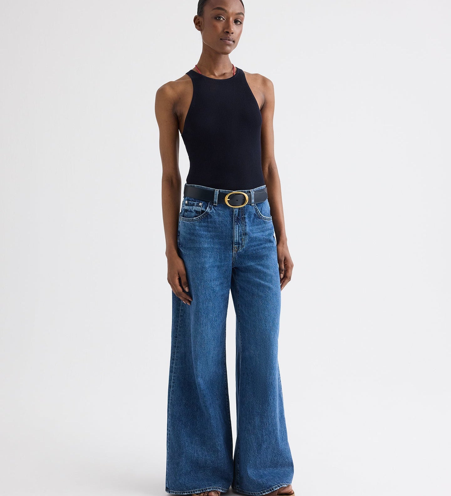 TWP - Tall Tiny Dancer Jean in Denim