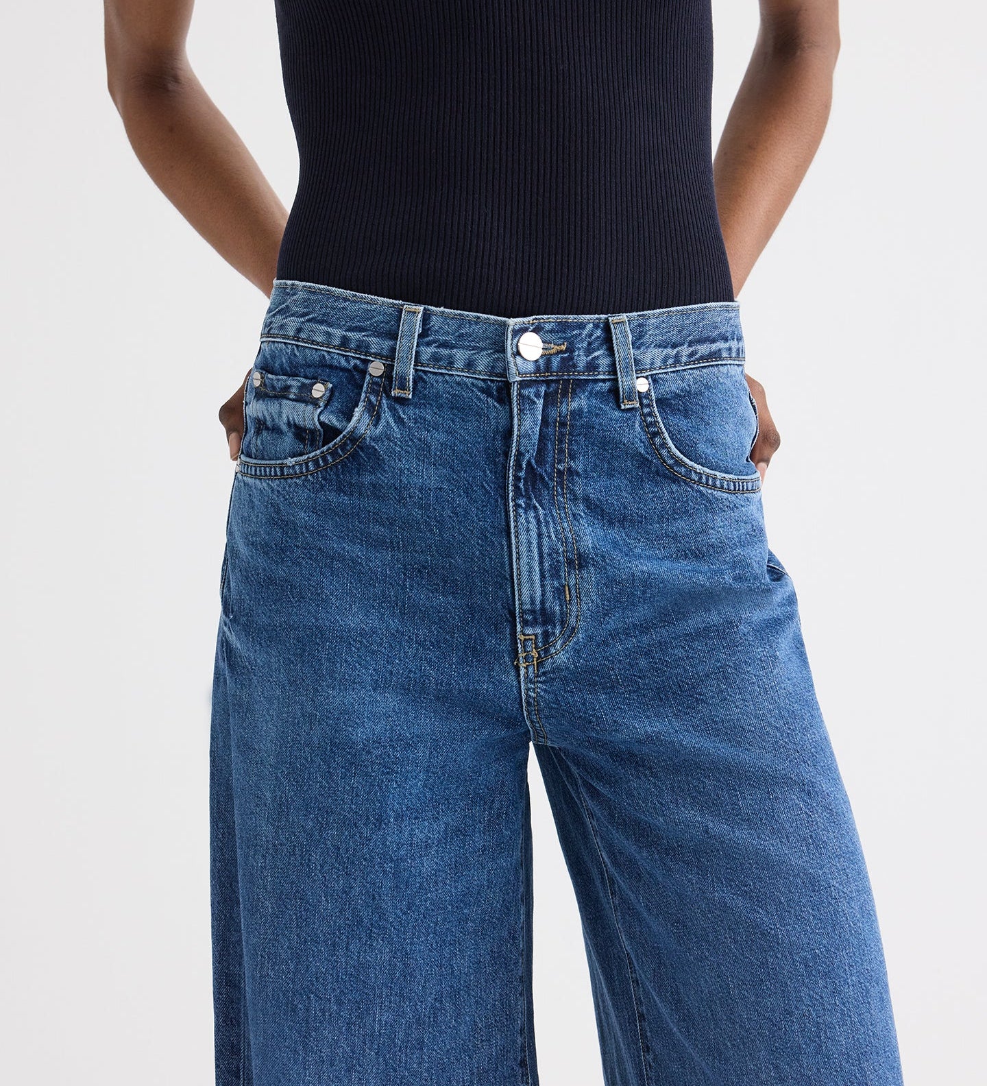 TWP - Tall Tiny Dancer Jean in Denim
