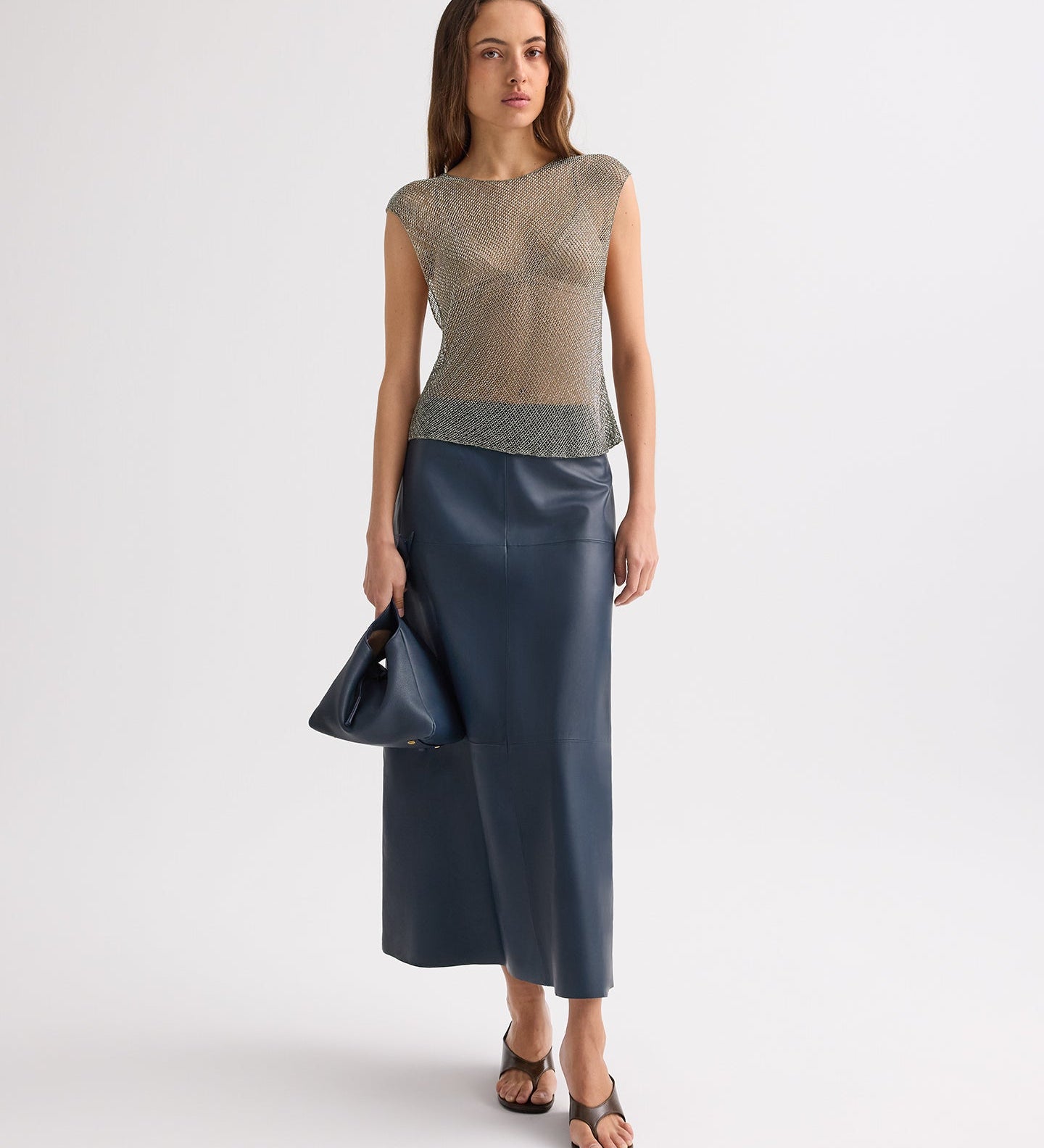 TWP - Chloe Top in Micro Bugle Beads