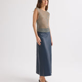 TWP - Chloe Top in Micro Bugle Beads