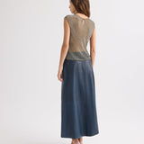 TWP - Chloe Top in Micro Bugle Beads