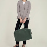 Métier - Vérité Weekend Bag Suede Emerald