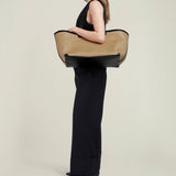 Métier - Cala 42 Woven Fabric Sahara with Buffalo Cacao