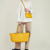 Métier - Cala 42 Nappa Plongè Calfskin Izamal Yellow