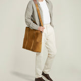 Métier - Mariner Zippered Tote Suede Marrakech