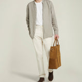 Métier - Mariner Zippered Tote Suede Marrakech