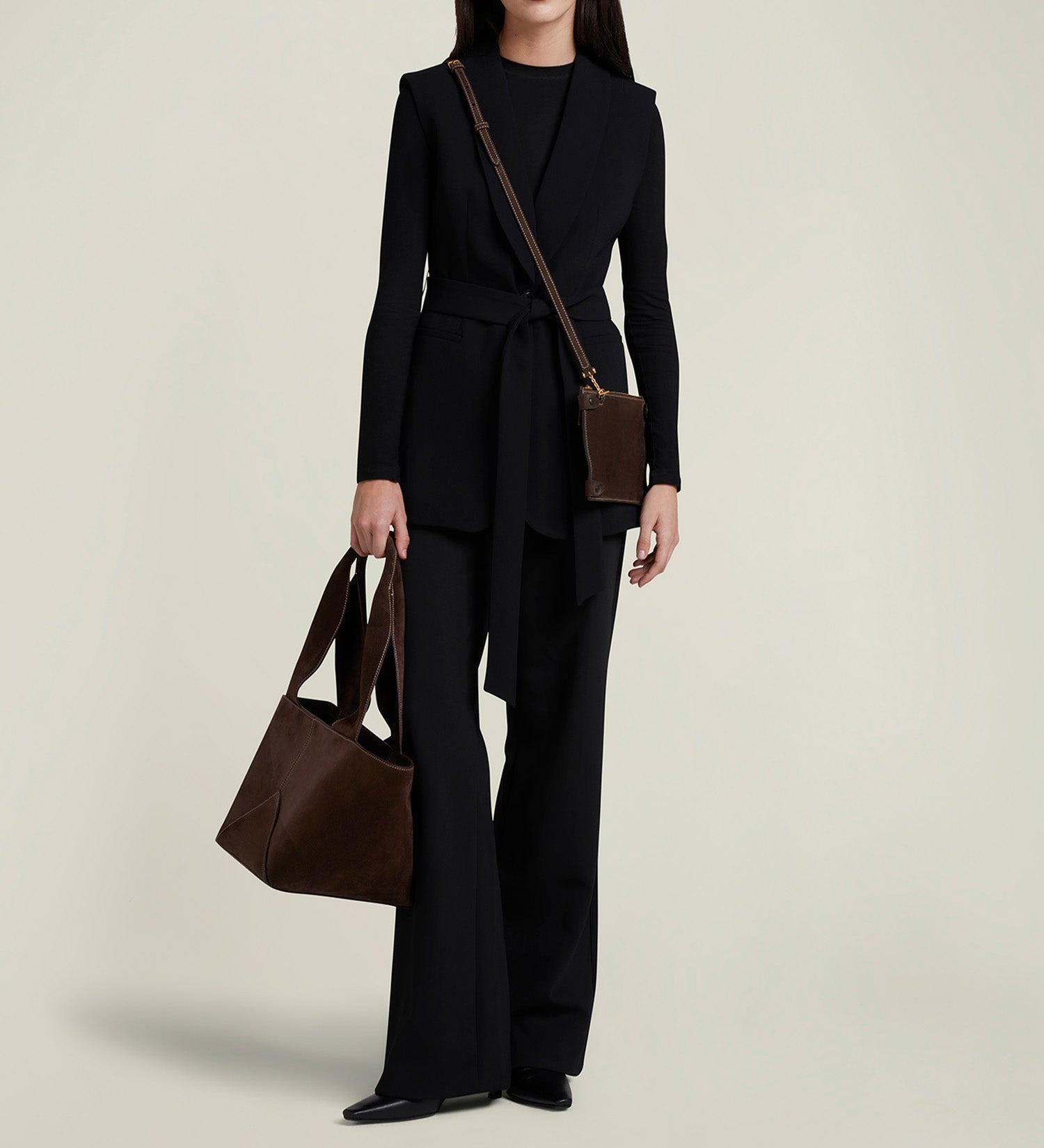Metier - Market Small Suede Chocolate