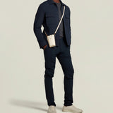 Metier - Minimalist Double Smooth Calfskin White Sand