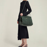 Metier - Private Eye Large Suede Emerald