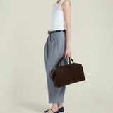 Métier - Vérité City Suede Chocolate and Elvis Black