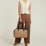 Métier - Vérité All Day Bag Woven Fabric Sahara