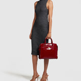 Metier - Private Eye Slim Glossy Calfskin Classic Red