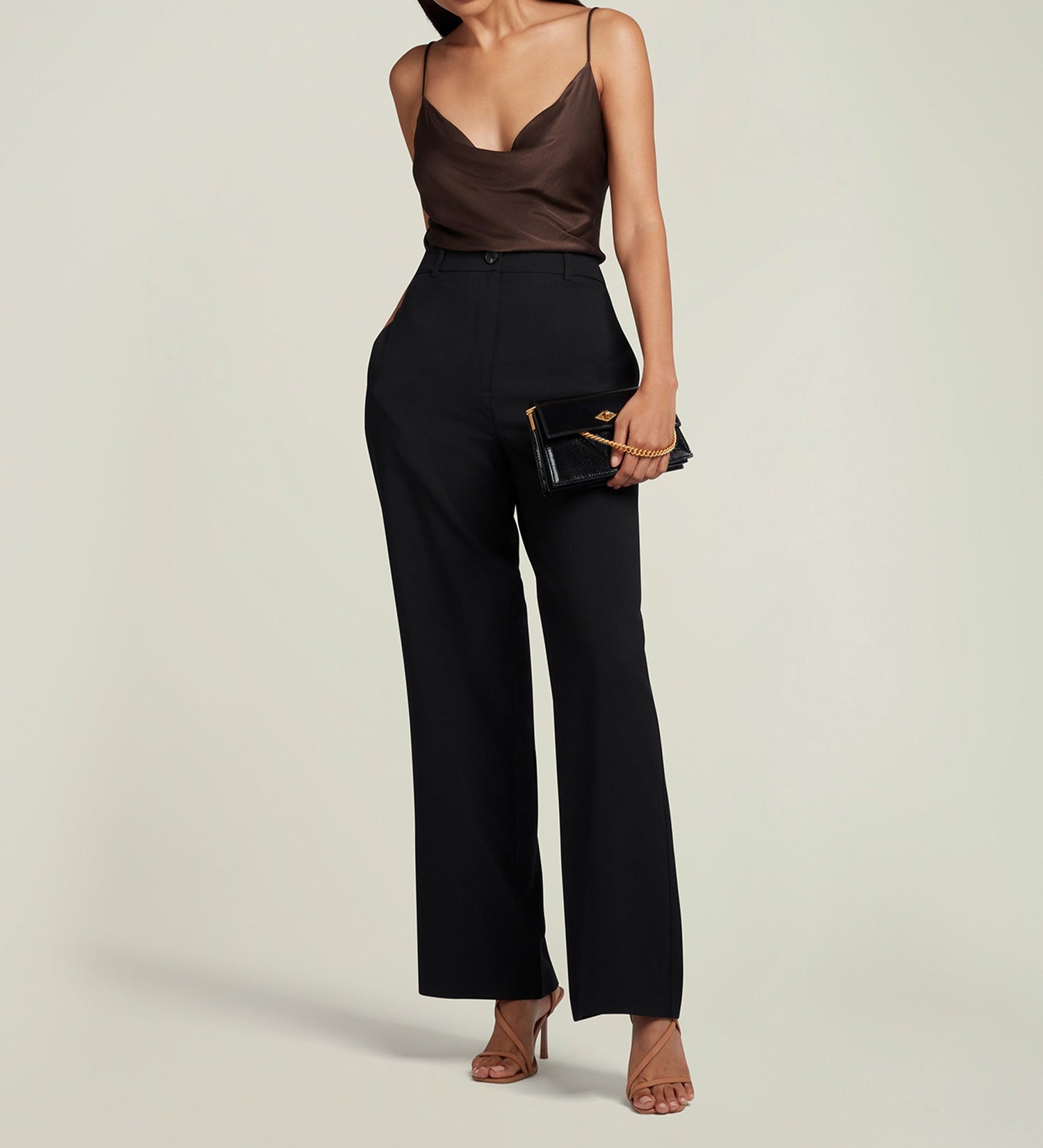 Metier - Roma Mini Glossy Calfskin Black