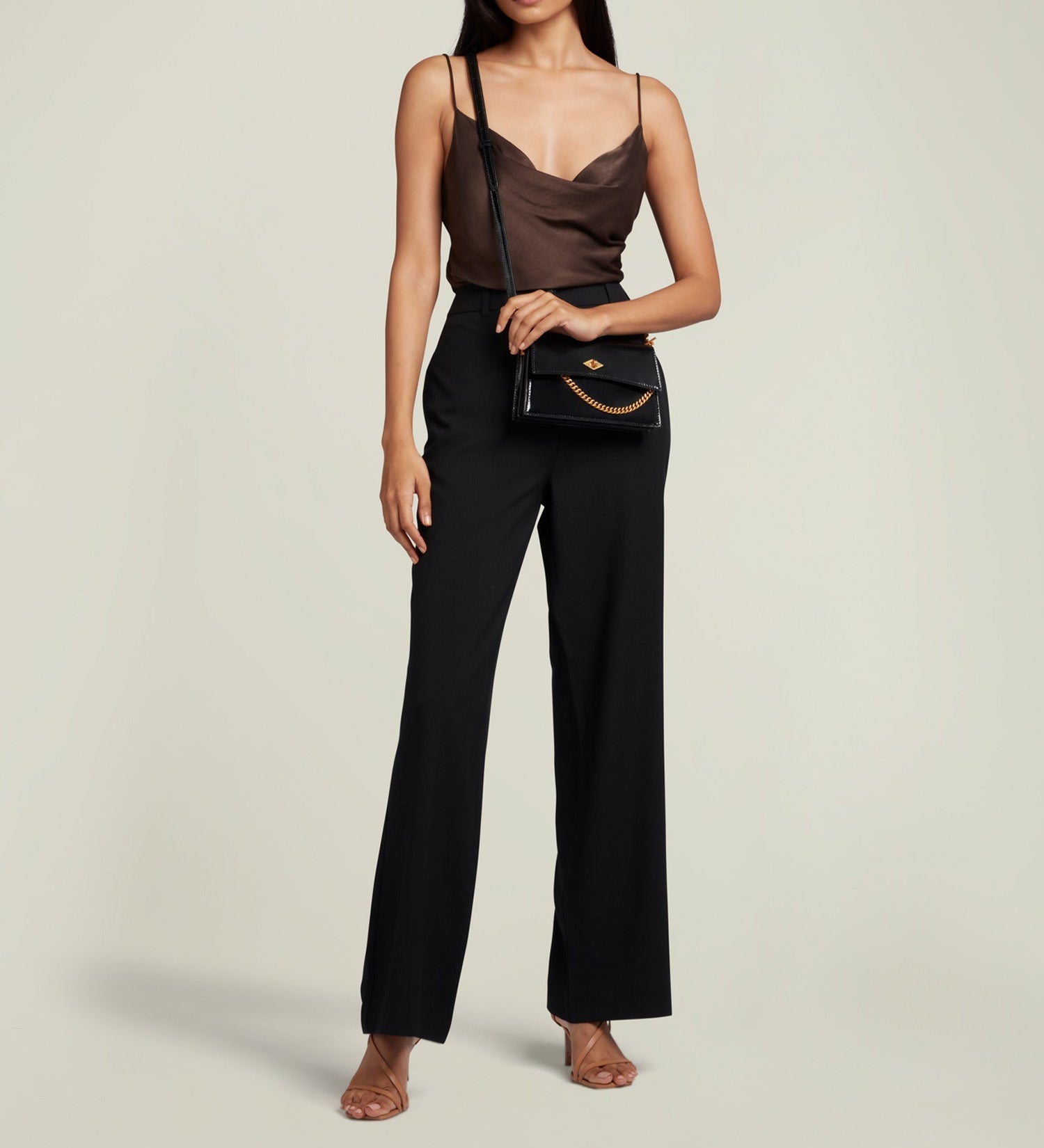 Metier - Roma Mini Glossy Calfskin Black