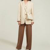 Métier - Stowaway Crossbody Smooth Calfskin White Sand