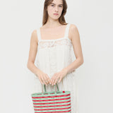 Loeffler Randall - LR X Underwater Weaving Basket Tote