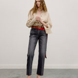 OSSOU - Drift Jean in Storm Wash