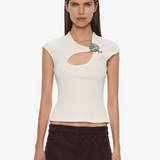 Christopher Esber - Mineral Stone Hollow Tee