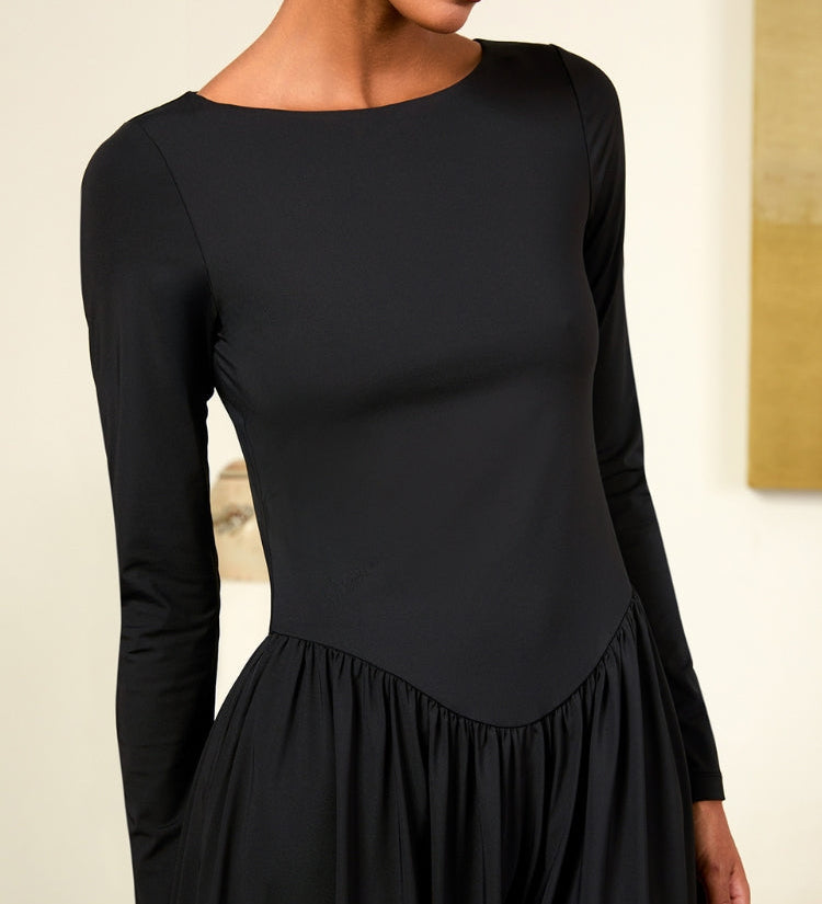 Ciao Lucia - Lisio Black Jersey Dress